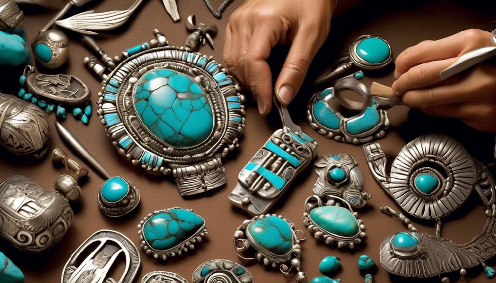 crafting hopi tribe jewelry