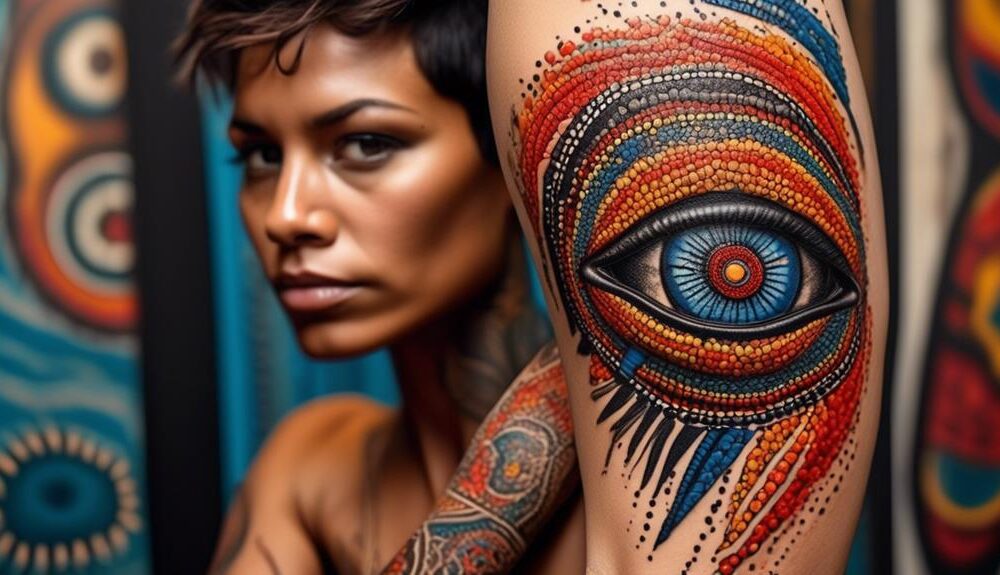 creative indigenous tattoo designs