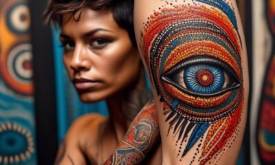 creative indigenous tattoo designs