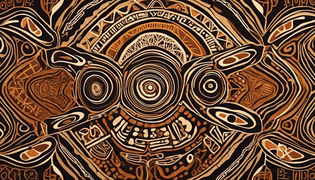 cultural art celebrating indigenous symbols