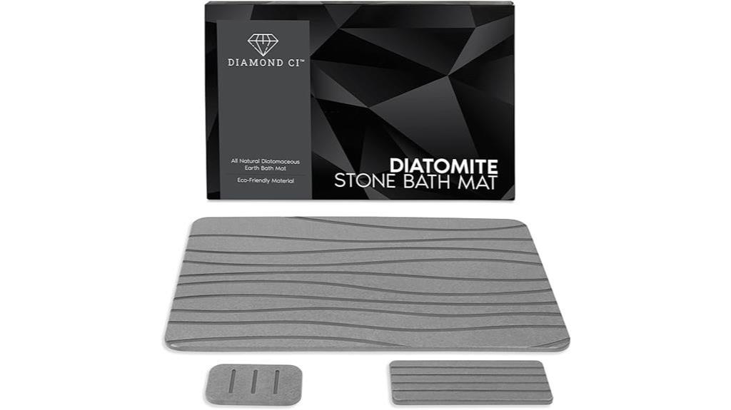 dark gray stone bath