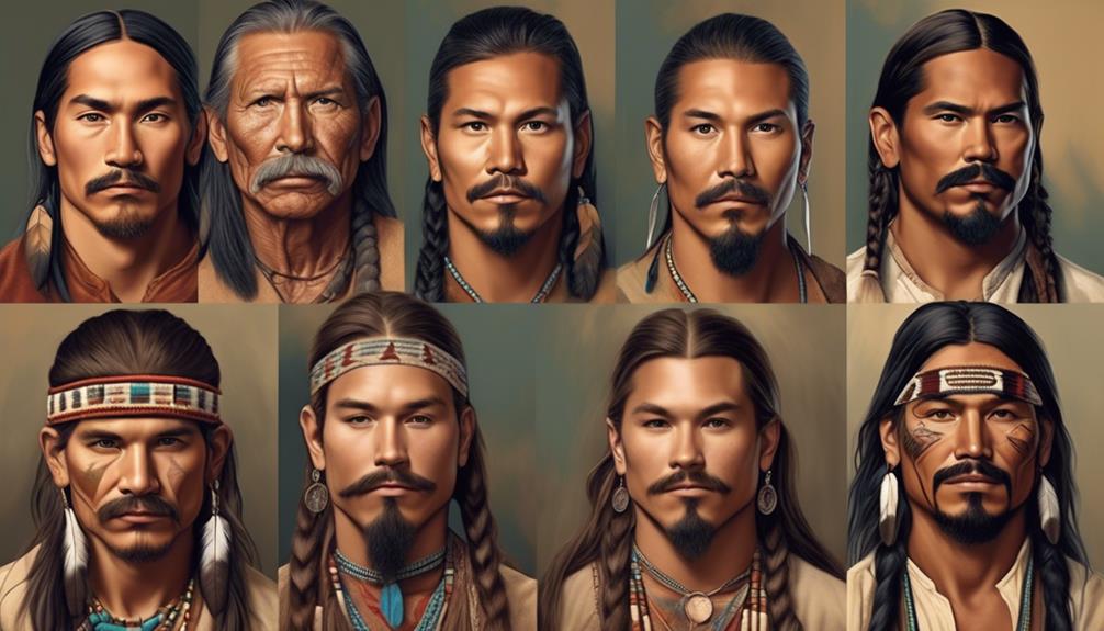 debunking native american facial hair myths