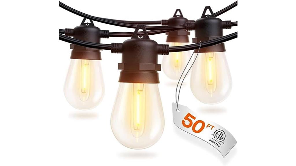 durable led outdoor string lights