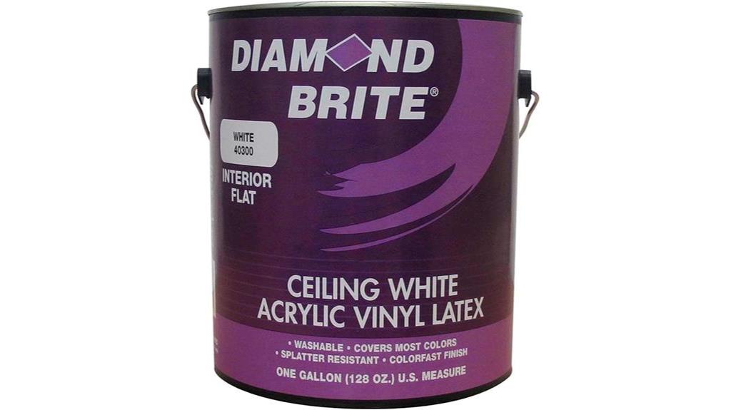 durable white acrylic paint