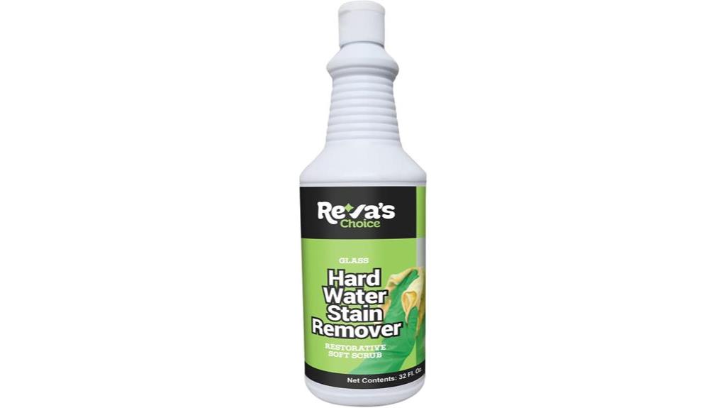 effective solution for hard water stains
