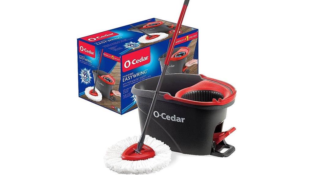 efficient cleaning with o cedar