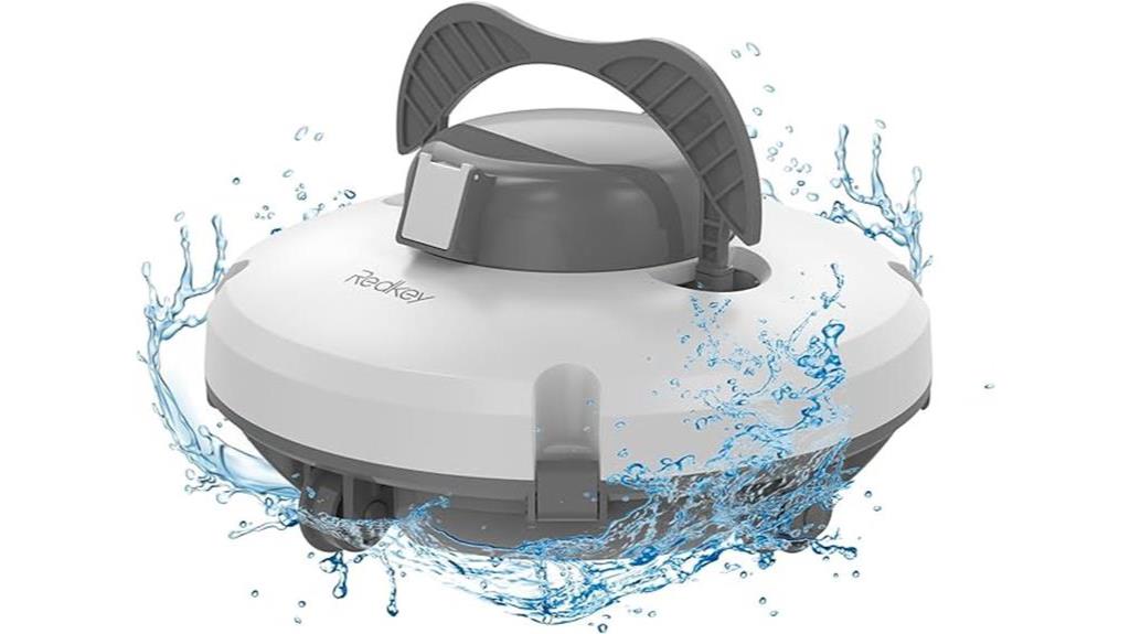efficient robotic pool vacuum