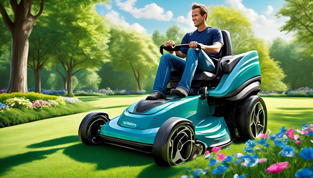 effortless lawn maintenance made easy with battery powered mowers