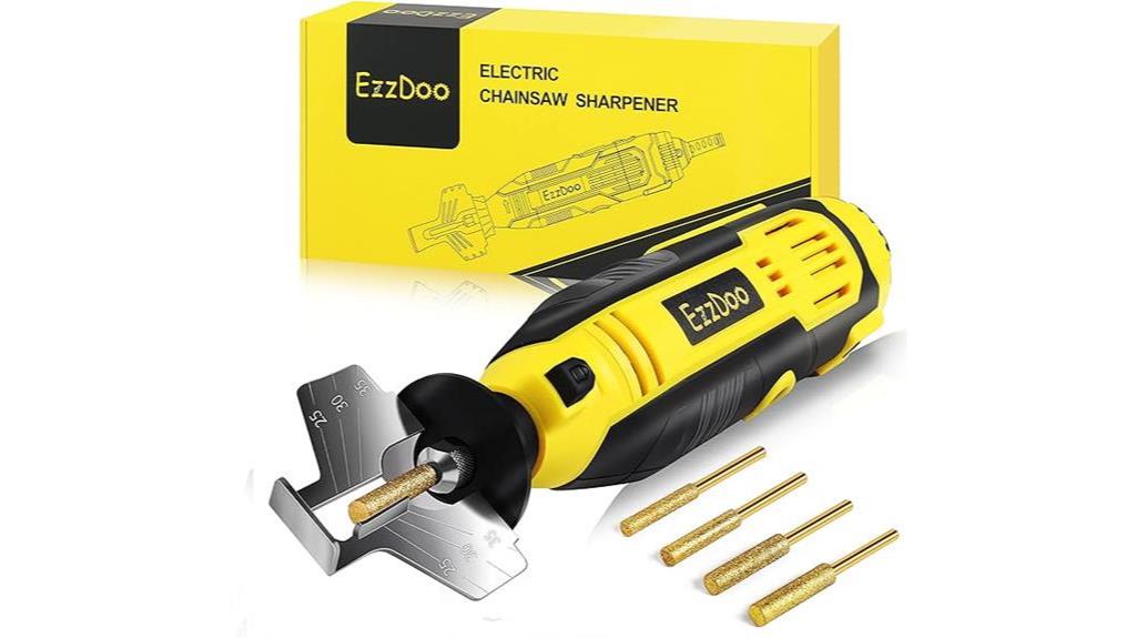 electric chainsaw sharpener kit