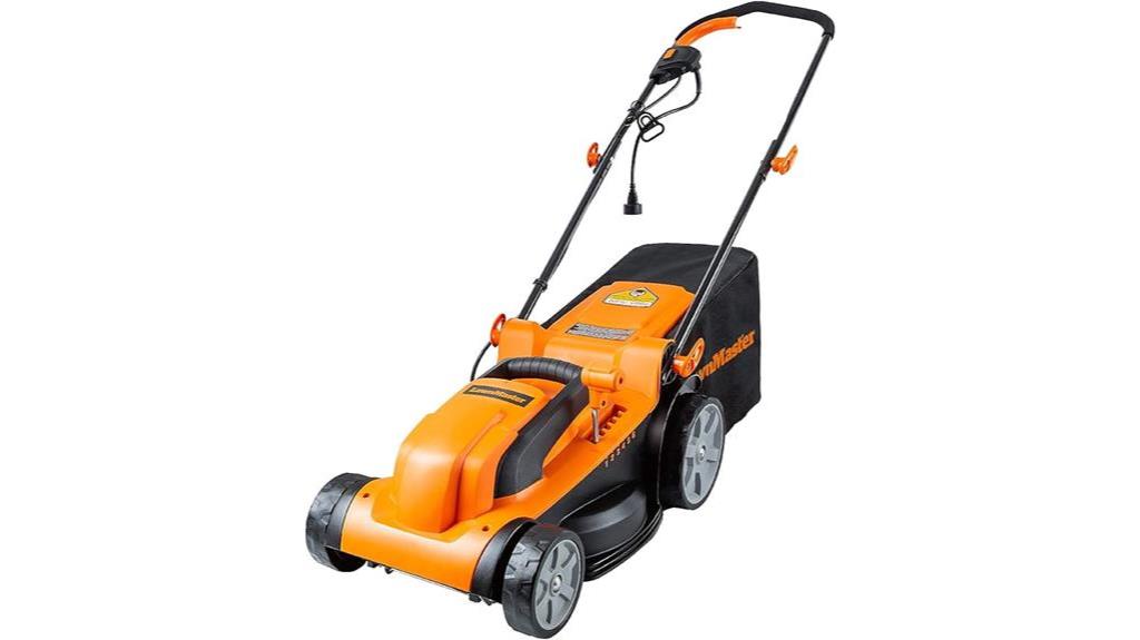 electric corded lawn mower