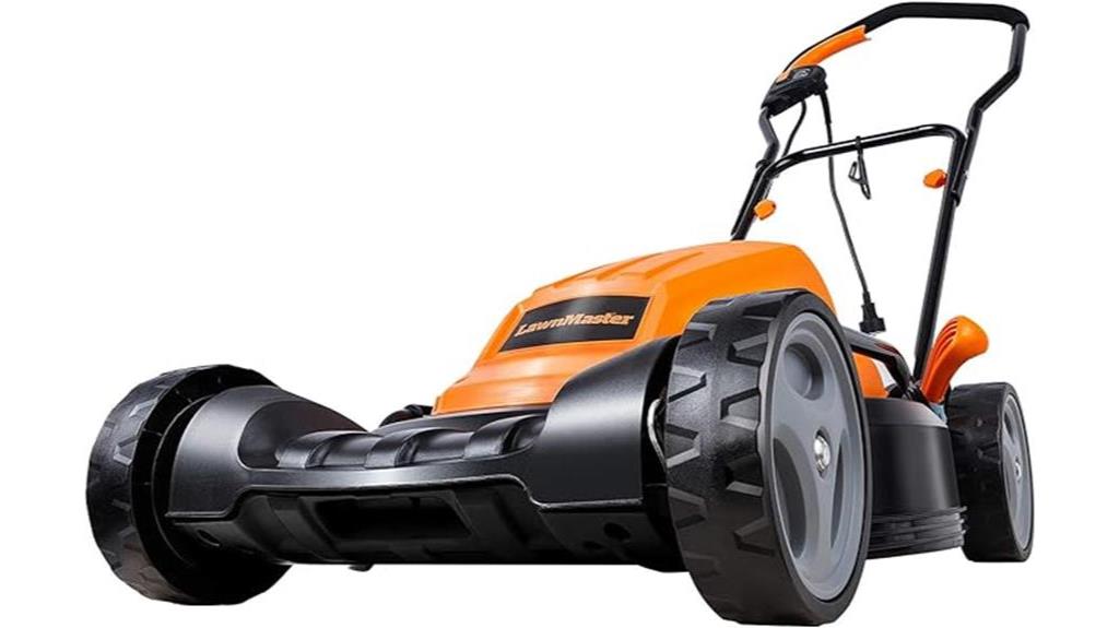 electric lawn mower 12amp 19 inch