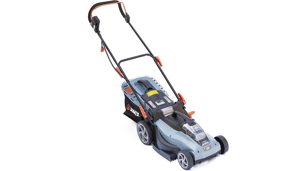 electric lawn mower with model lppx5 m