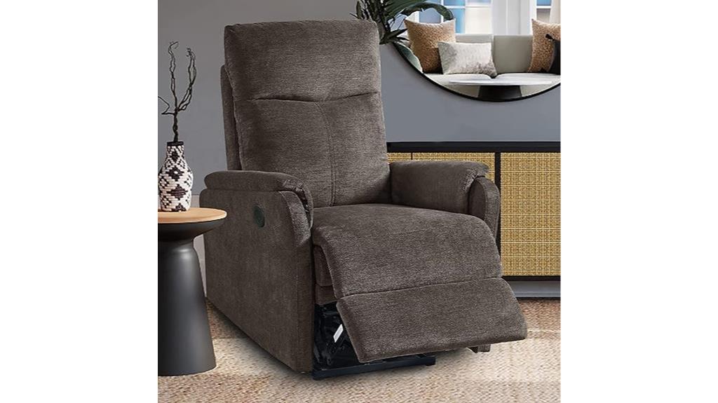 electric power recliner with usb