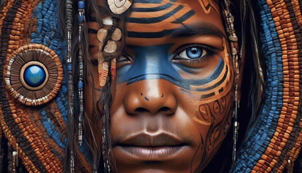 eye color in aboriginal culture