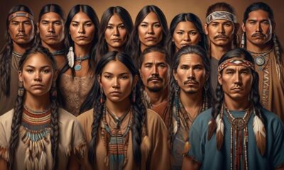 facial hair in native americans