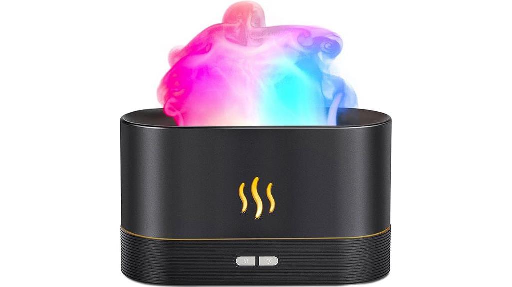 flame light essential oil diffuser