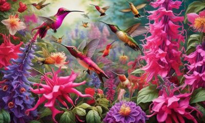 flowers to attract hummingbirds