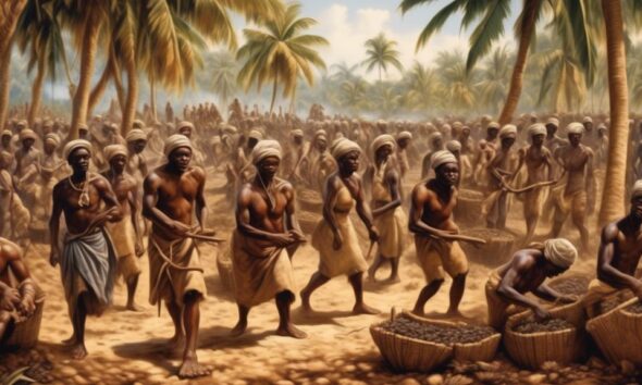 forced labor of indigenous people and african slaves