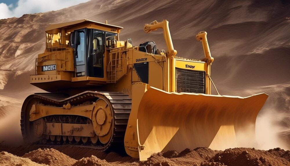 giant bulldozer in australia