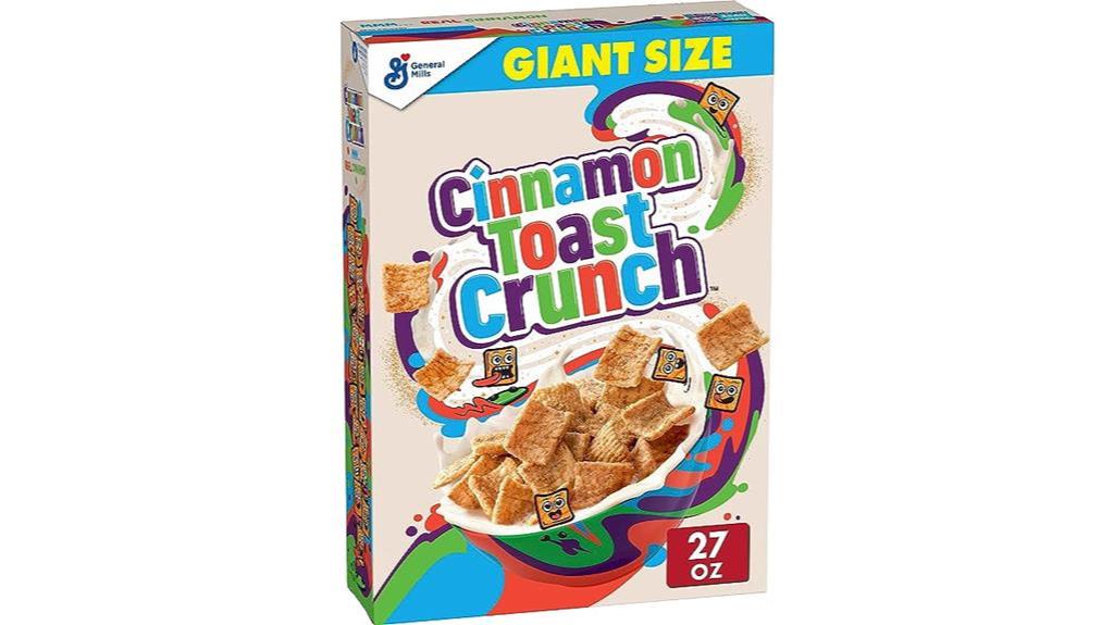 giant size cinnamon toast crunch