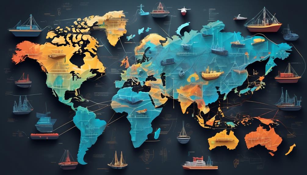 global shipping options available