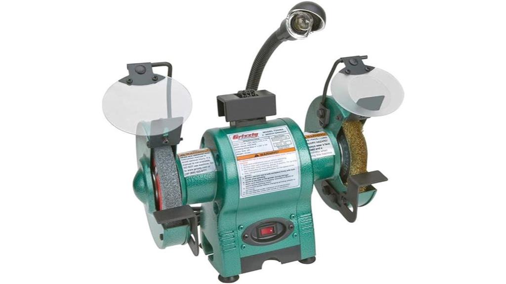 grizzly 6 inch bench grinder