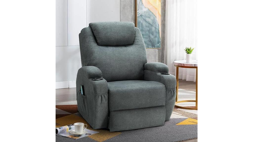 heated massage recliner chair
