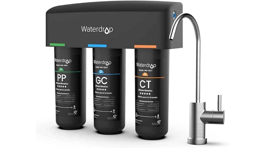 high capacity water filter system