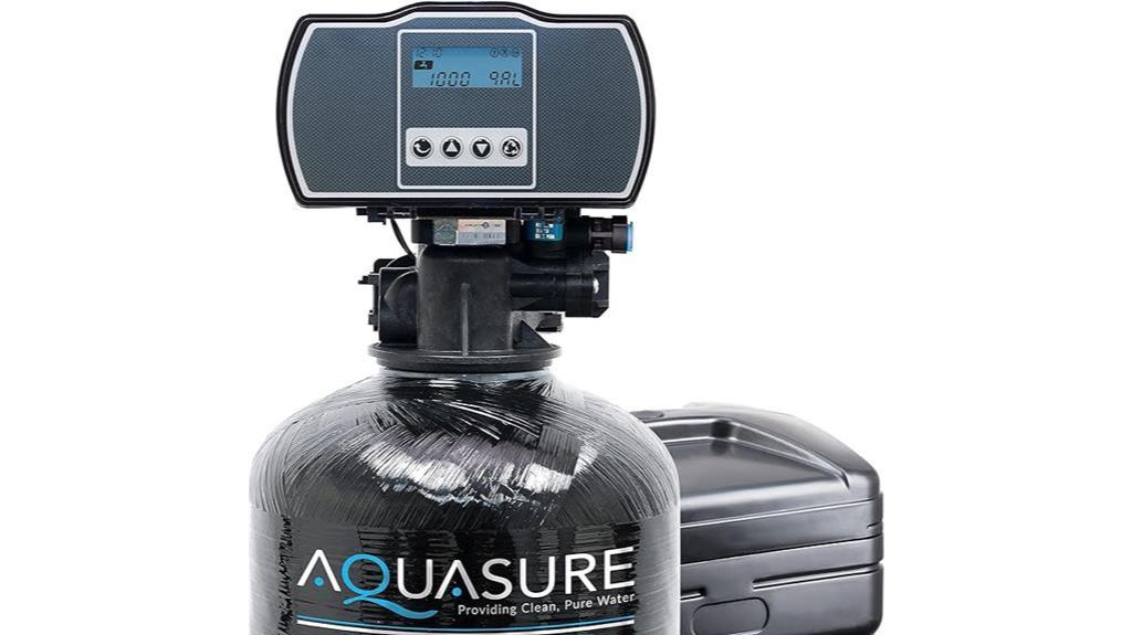 high capacity water softening system