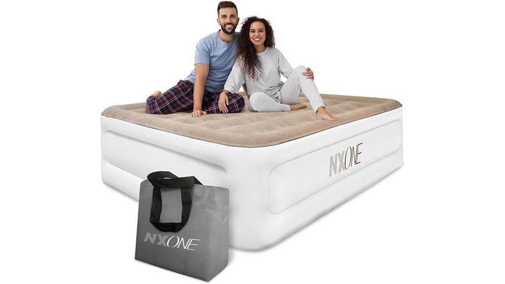 high end inflatable mattress with pump