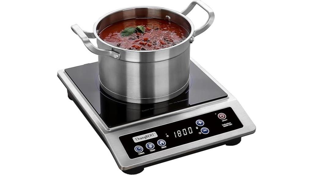 high powered portable induction cooktop