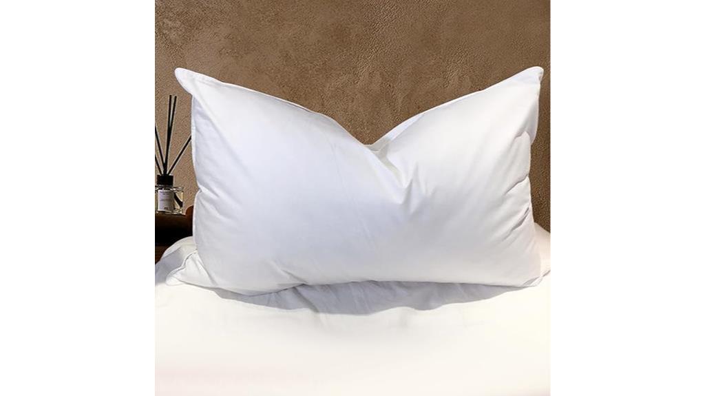 high quality down feather pillow