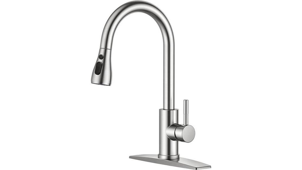 high quality pull down kitchen faucet