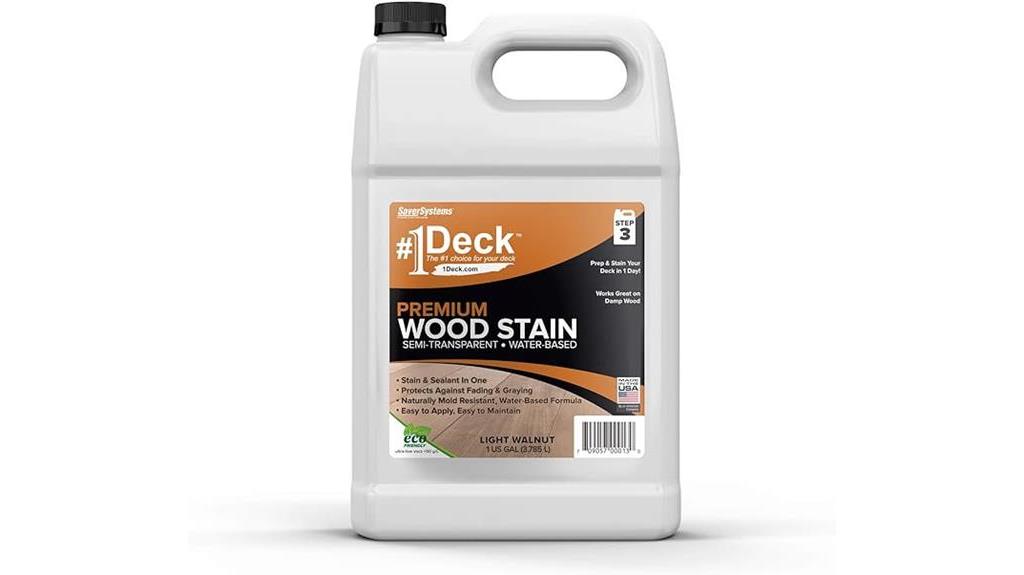 high quality wood stain option