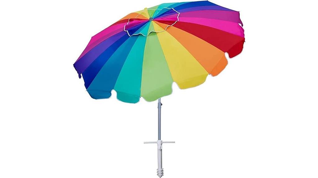 high wind beach umbrella