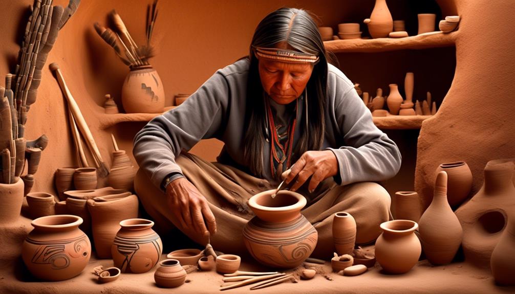 hopi tribe pottery techniques