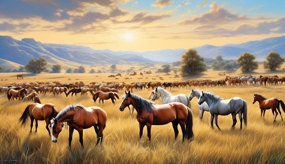 horse origins and habitats