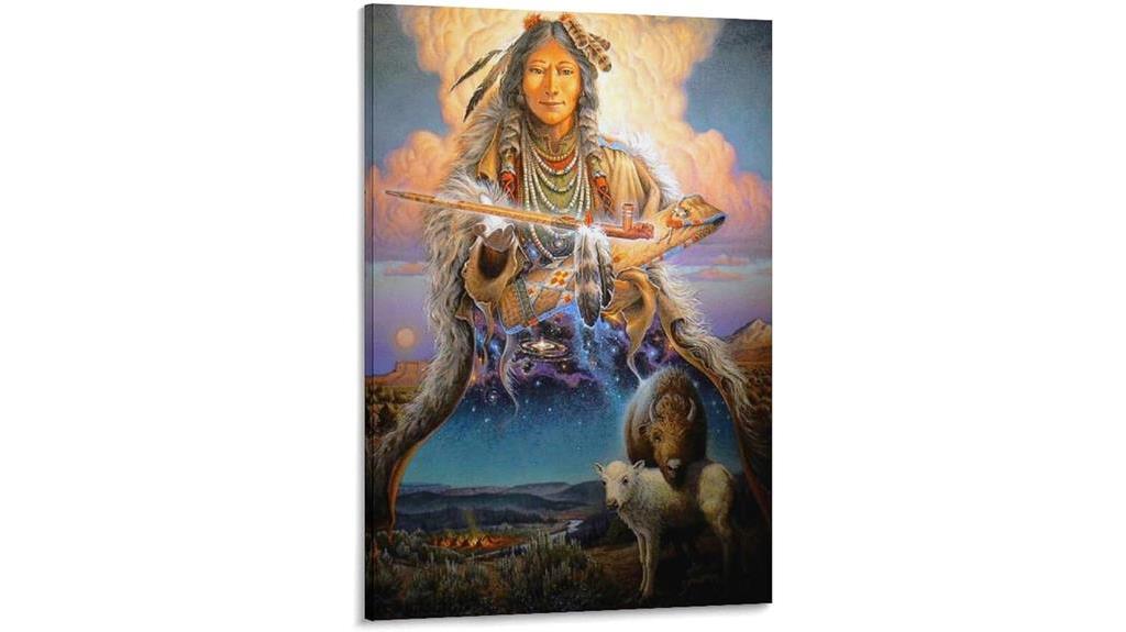 indigenous art on canvas