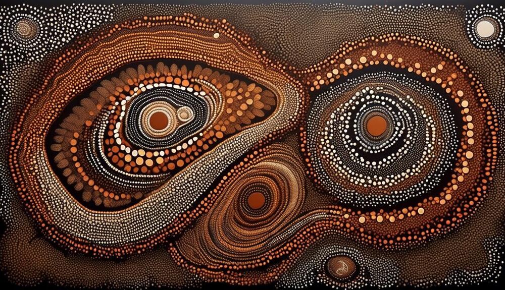 indigenous art on display