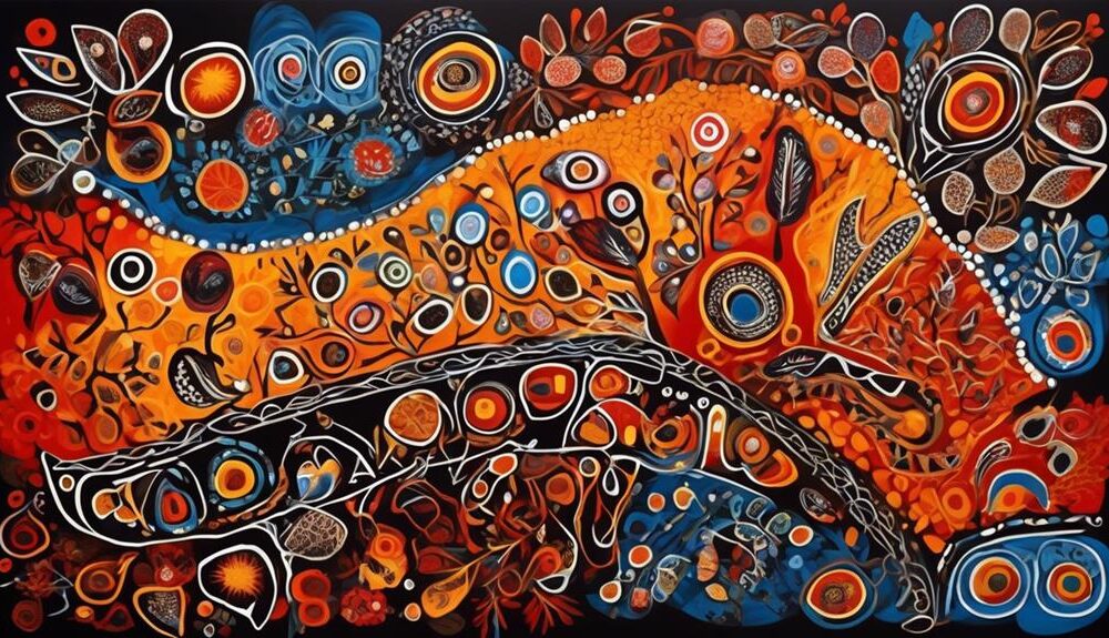 indigenous australian art style