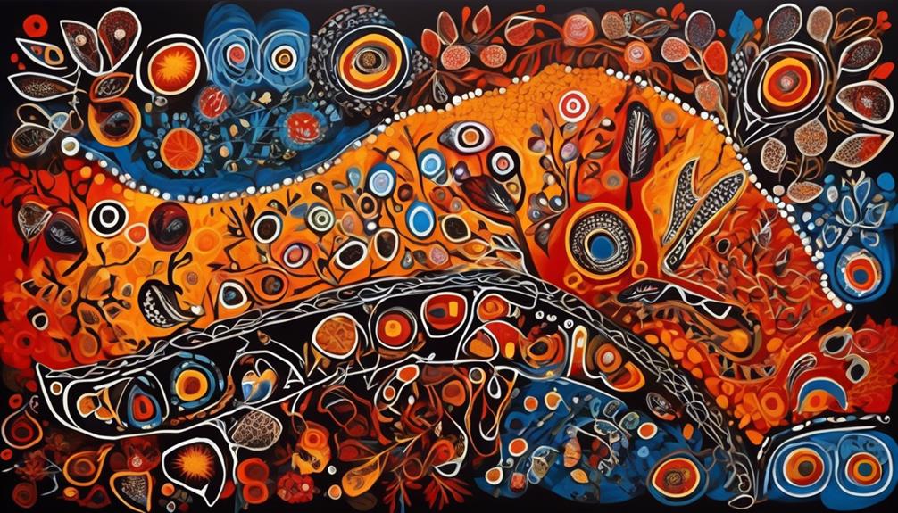 indigenous australian art style