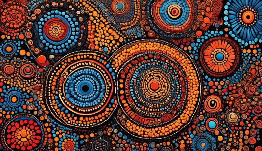 indigenous australian dot painting