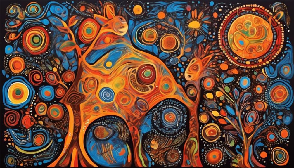 indigenous australian symbolic storytelling