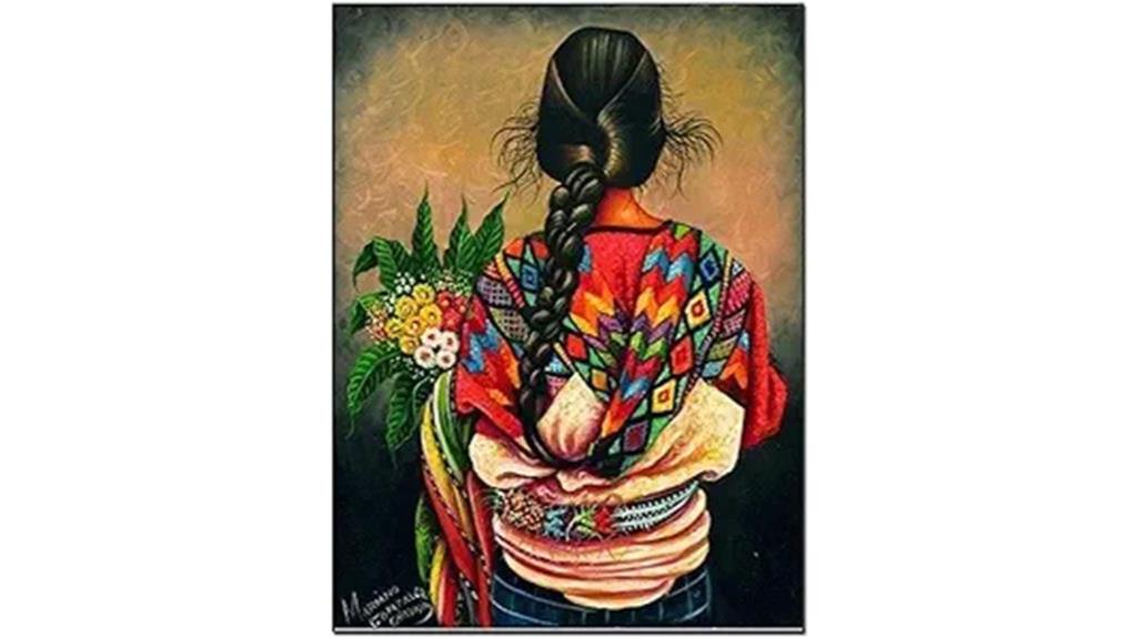 indigenous culture painting poster