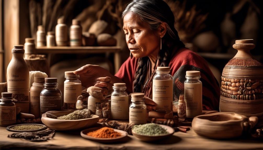 indigenous healing products selection
