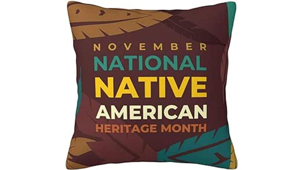 indigenous pride pillow covers