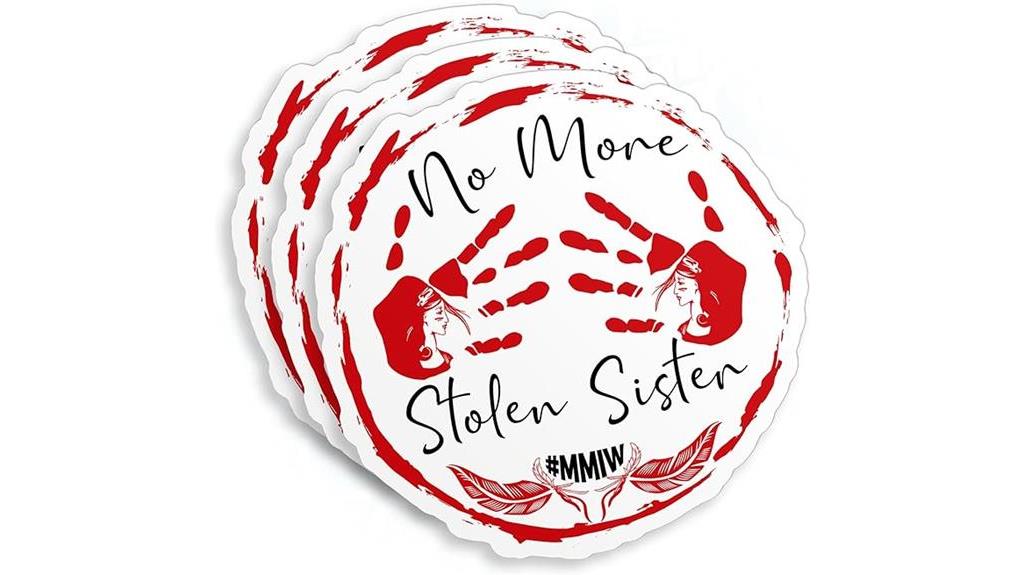 indigenous rights sticker set