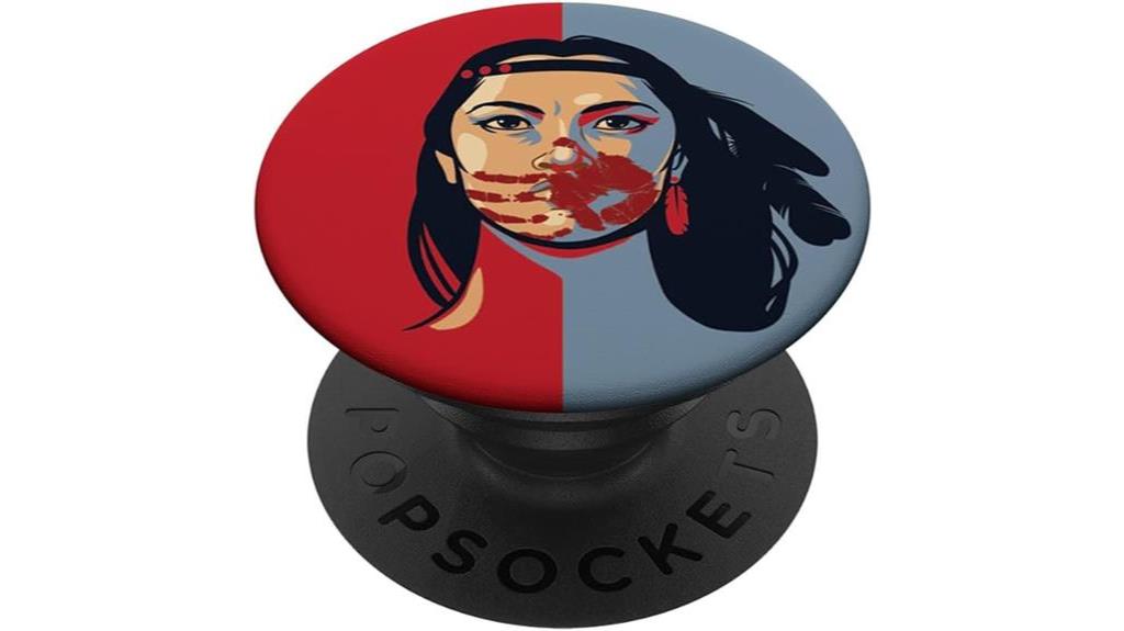 indigenous woman art popsockets