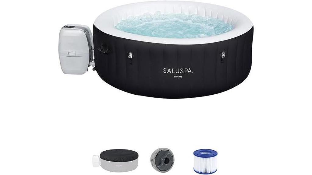 inflatable hot tub spa