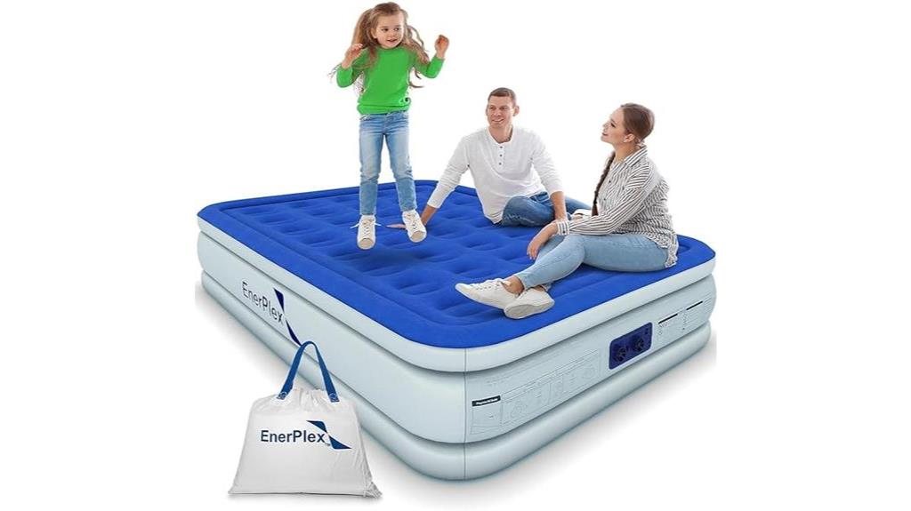 inflatable mattress with pump